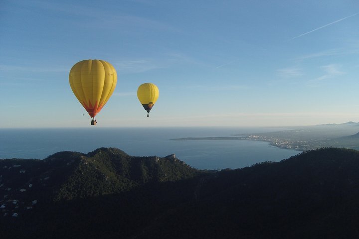 Sonnenaufgang und Sonnenuntergang erleben Heißluftballonfahrt Mallorca
